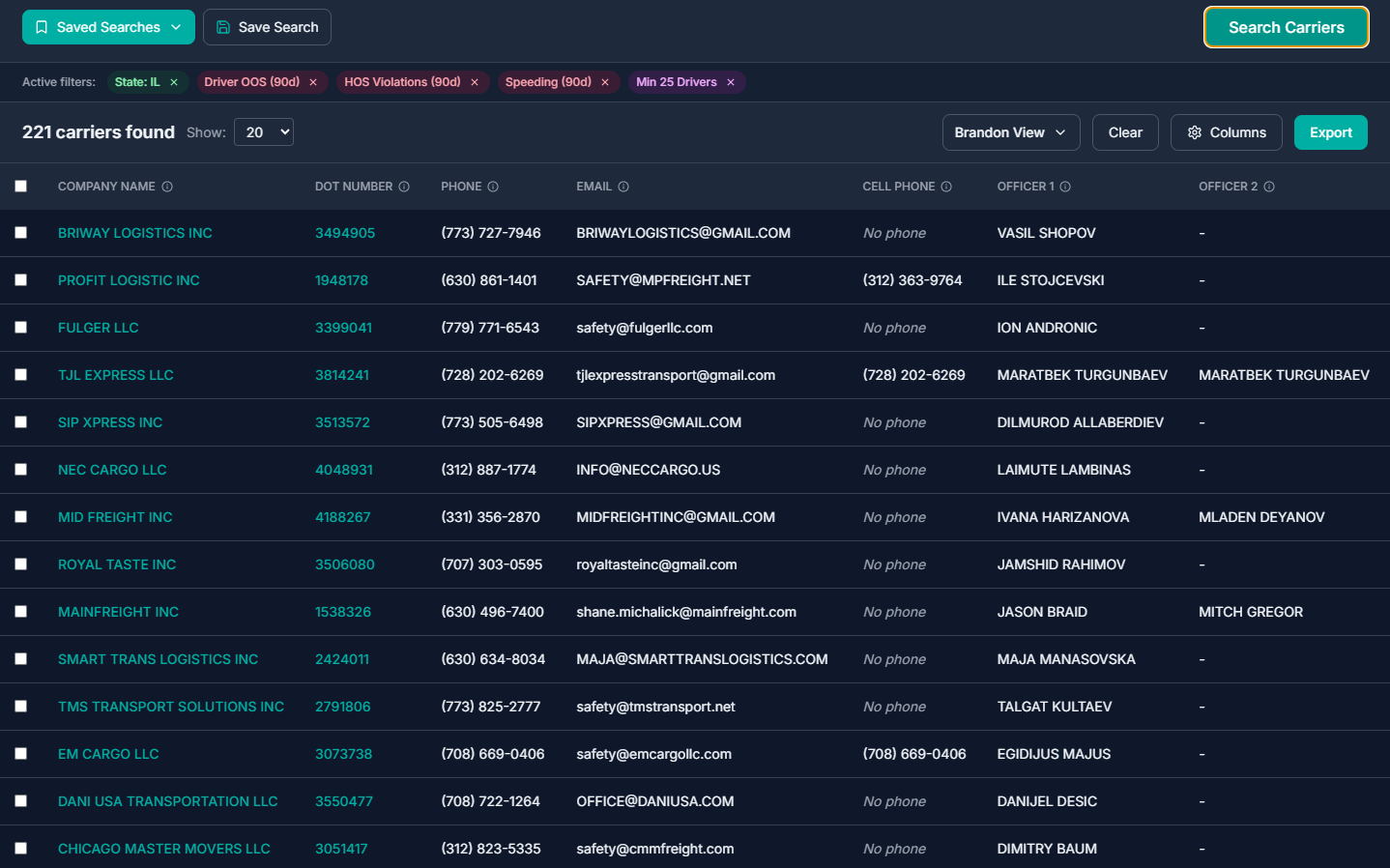 Search results filtered for training companies